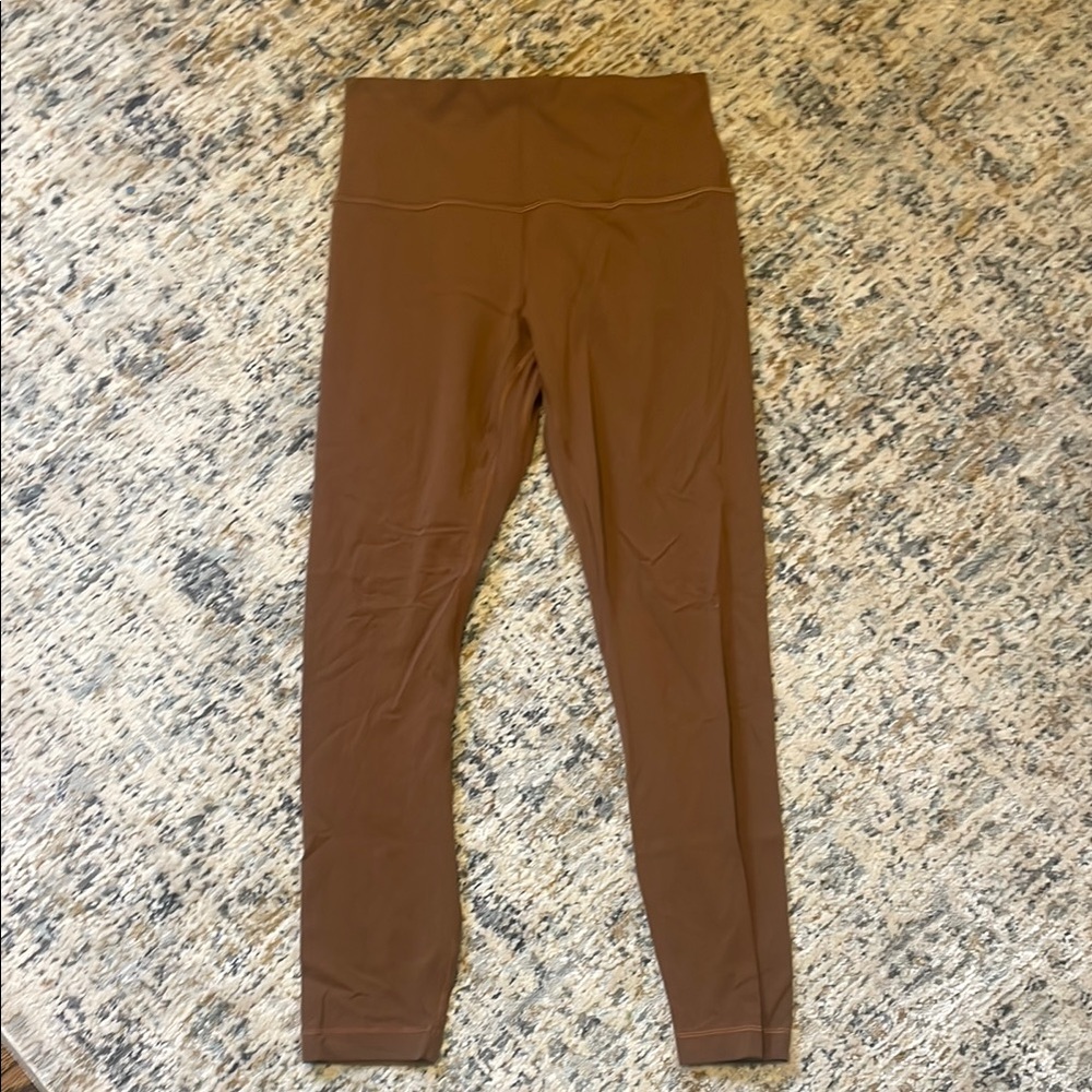 Lululemon Brown High-Waisted Leggings